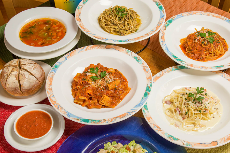 オプショナルツアー「パスタ食べ放題の新コース☆【スペシャルディナーセット】」の写真